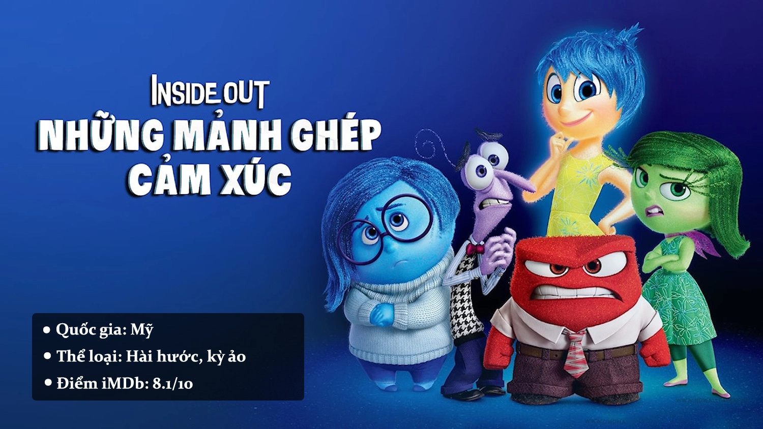 Inside Out - Những Mảnh Ghép Cảm Xúc