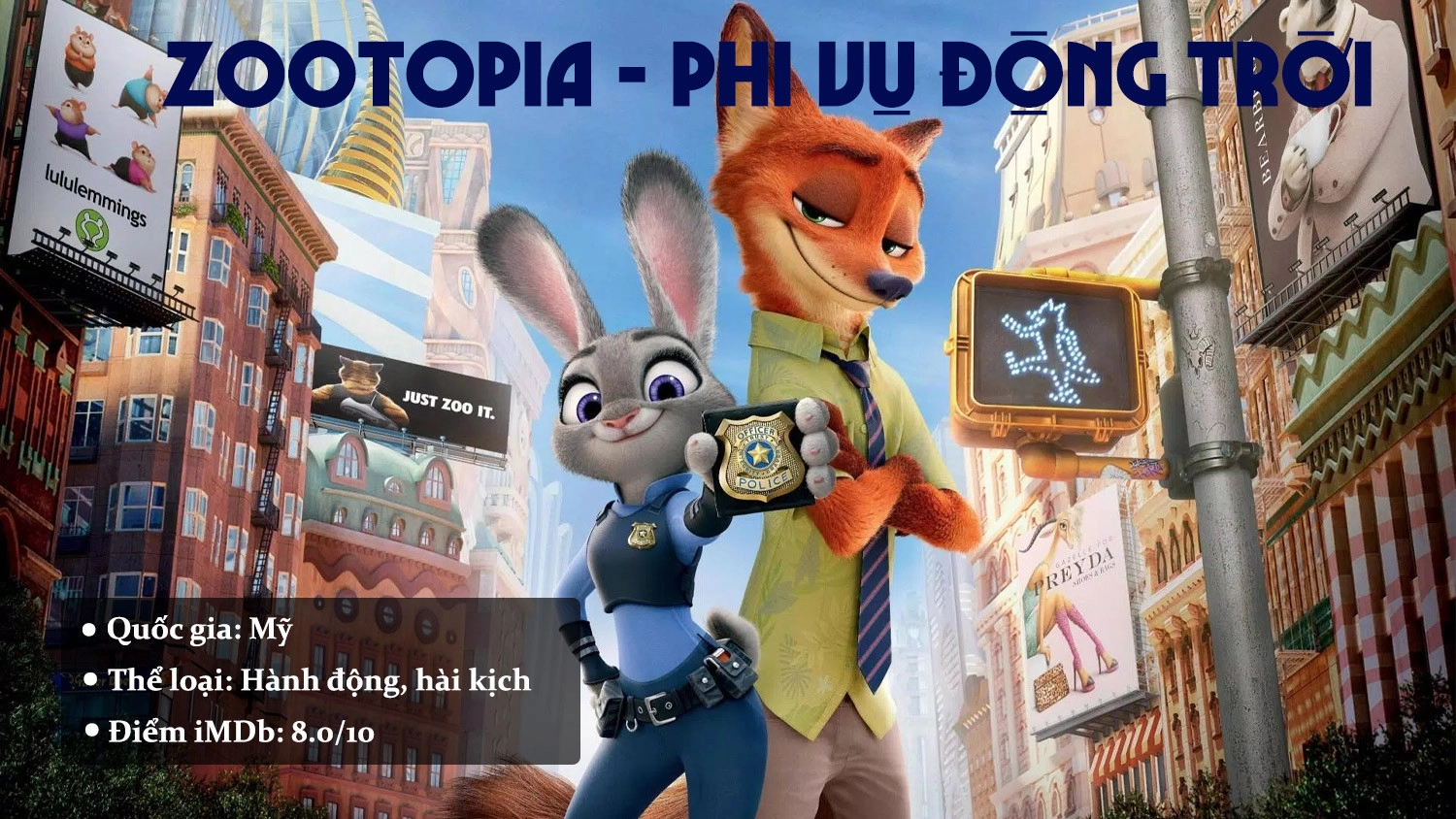 Zootopia - Phi Vụ Động Trời