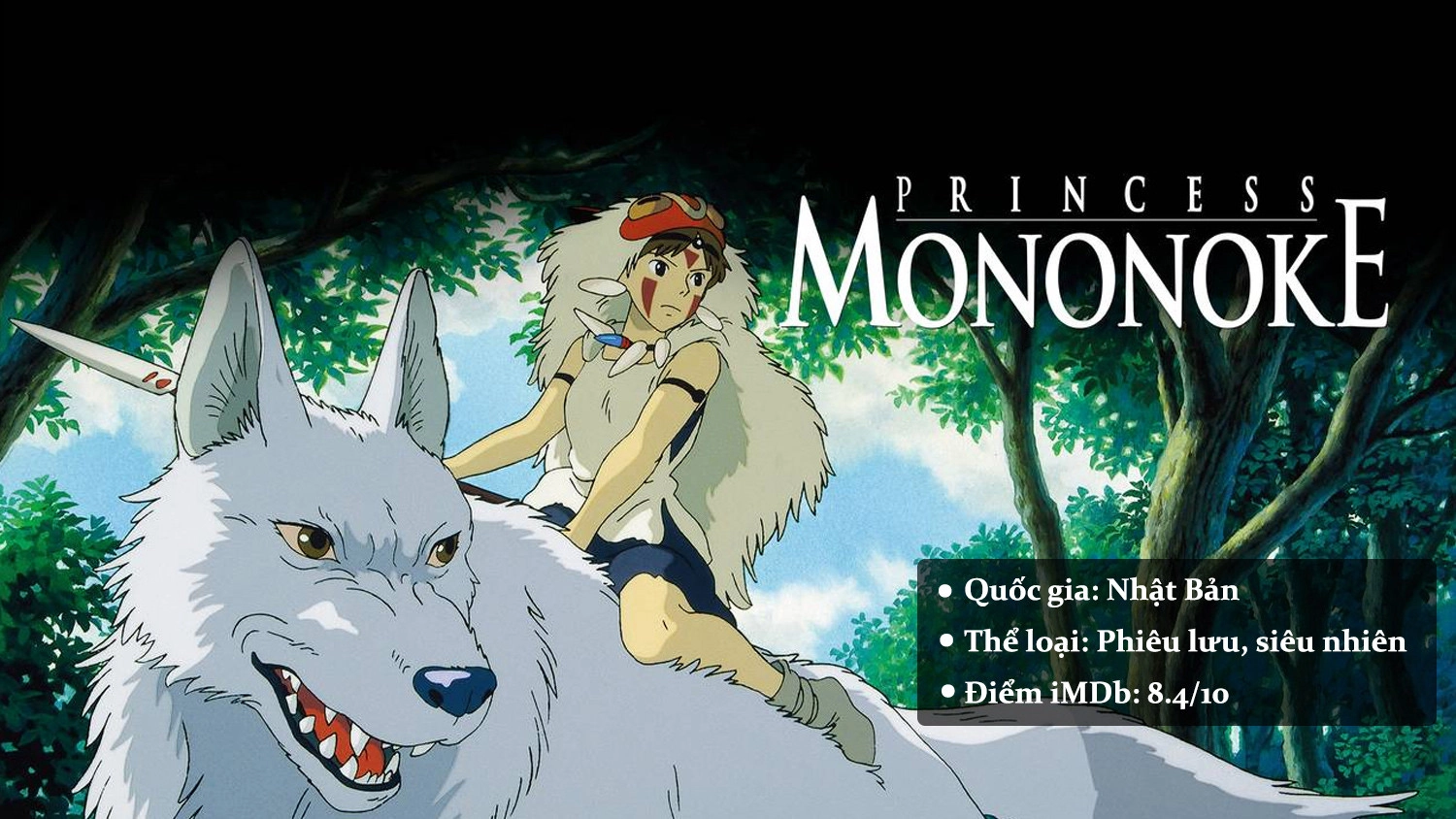 Princess Mononoke - Công Chúa Sói