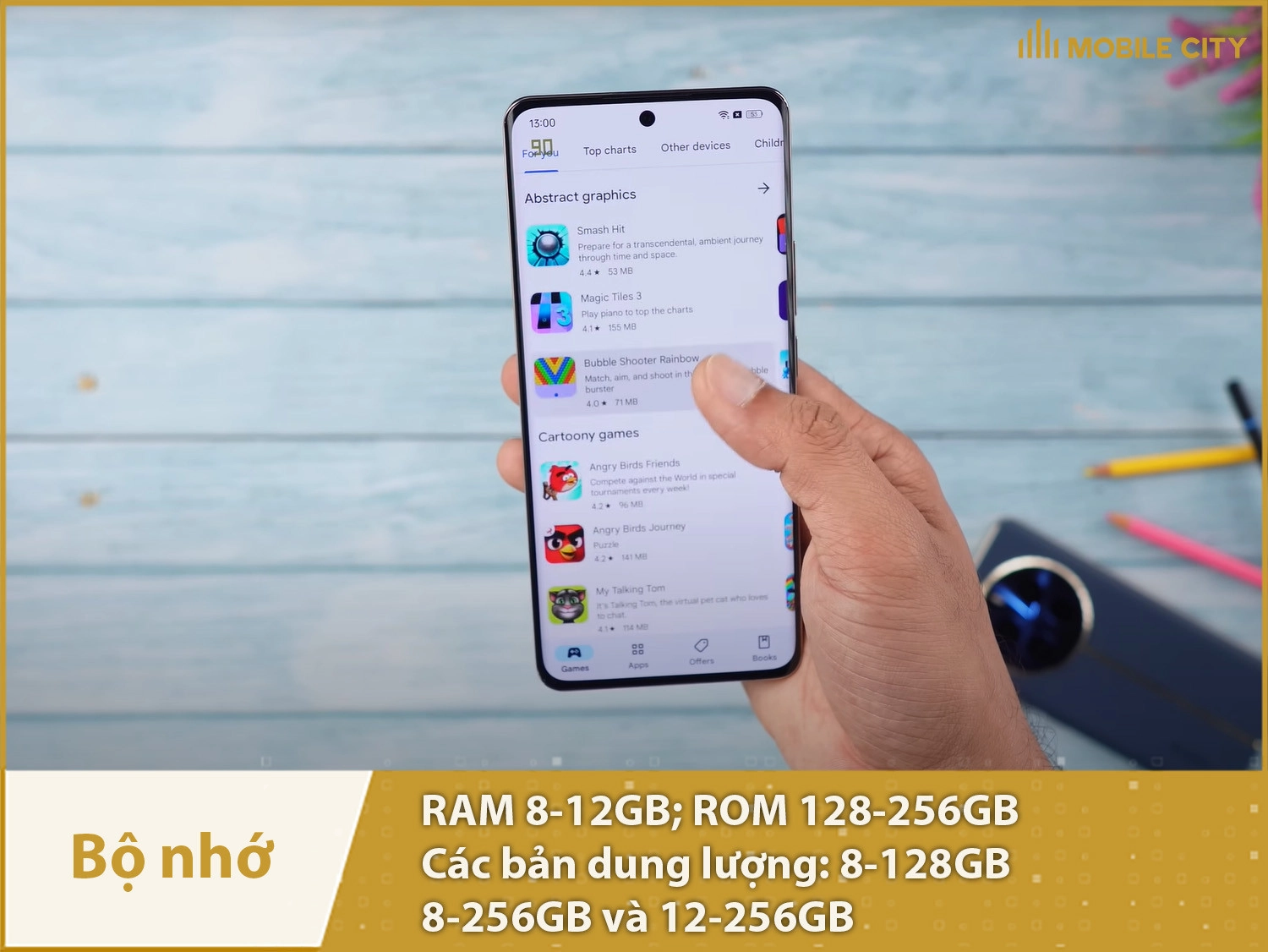 Dung lượng Realme 12 Pro Plus: 128GB và 256GB