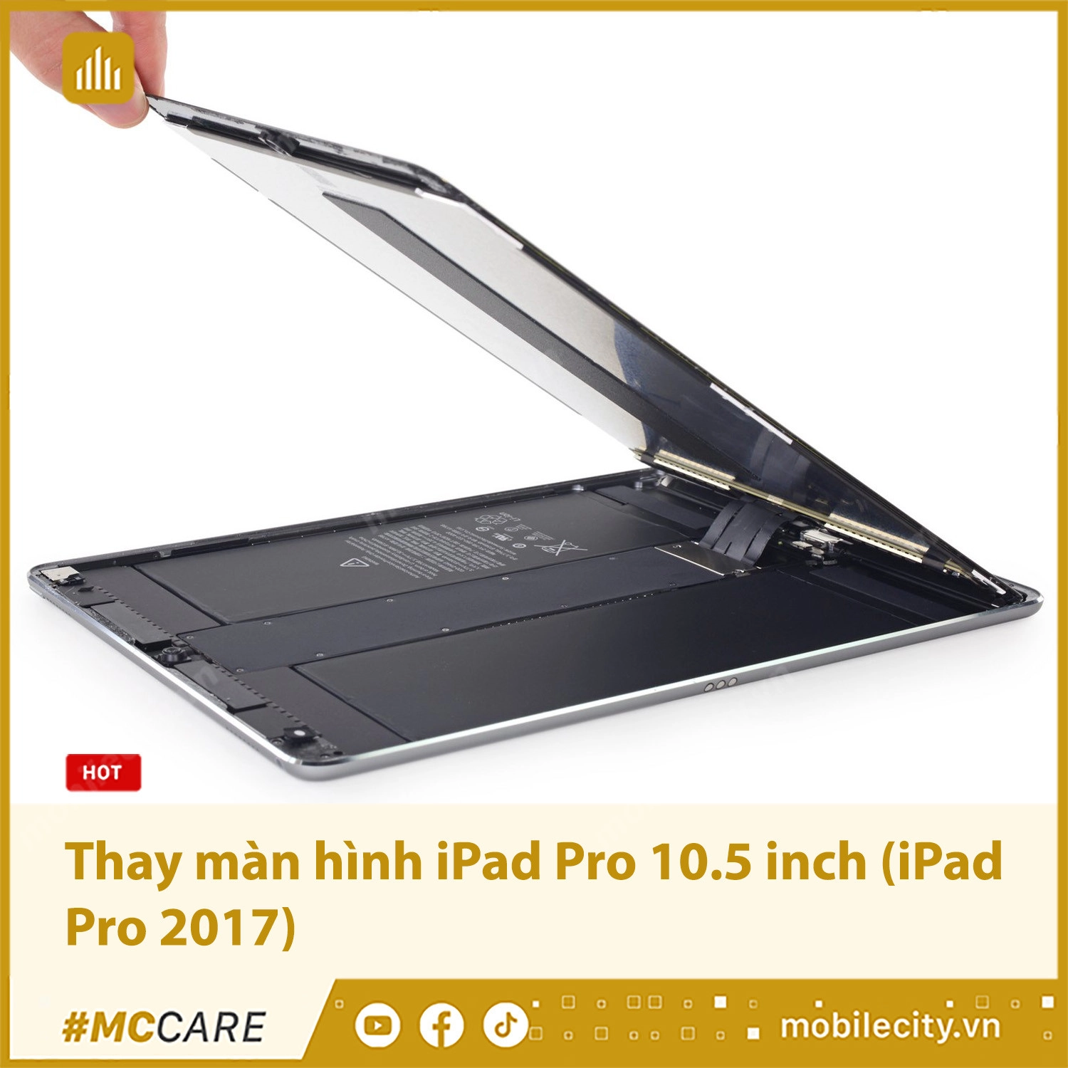 Bảng giá thay màn hình iPad Pro 10.5 inch GIÁ RẺ NHẤT 2025