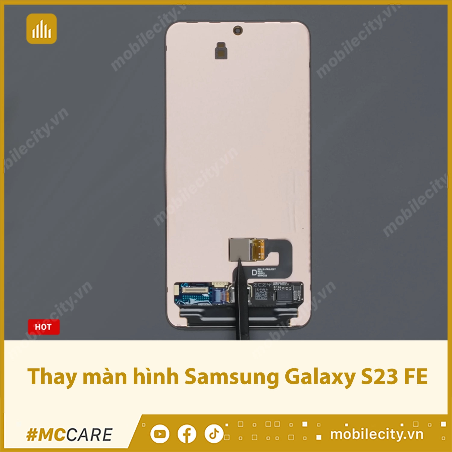 Thay màn hình Samsung Galaxy S23 FE