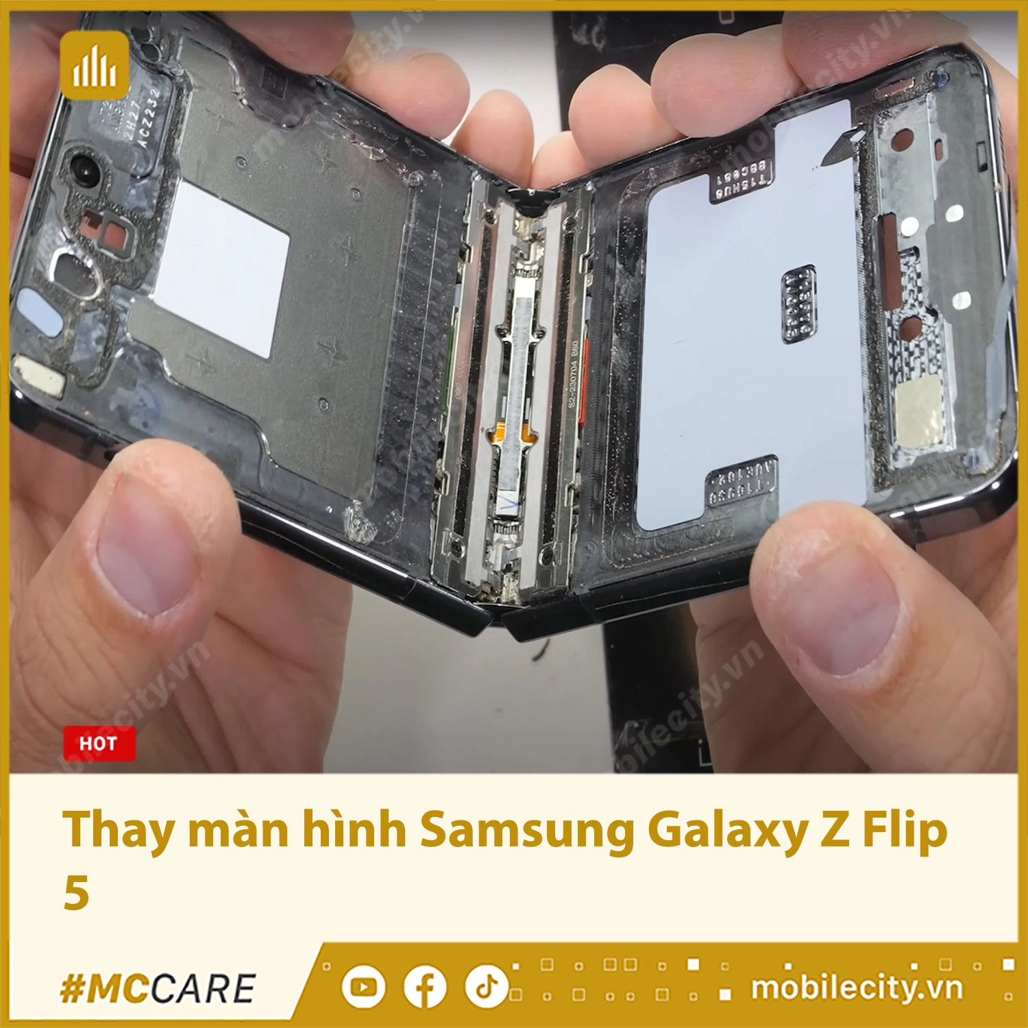 Thay màn hình Samsung Galaxy Z Flip 5