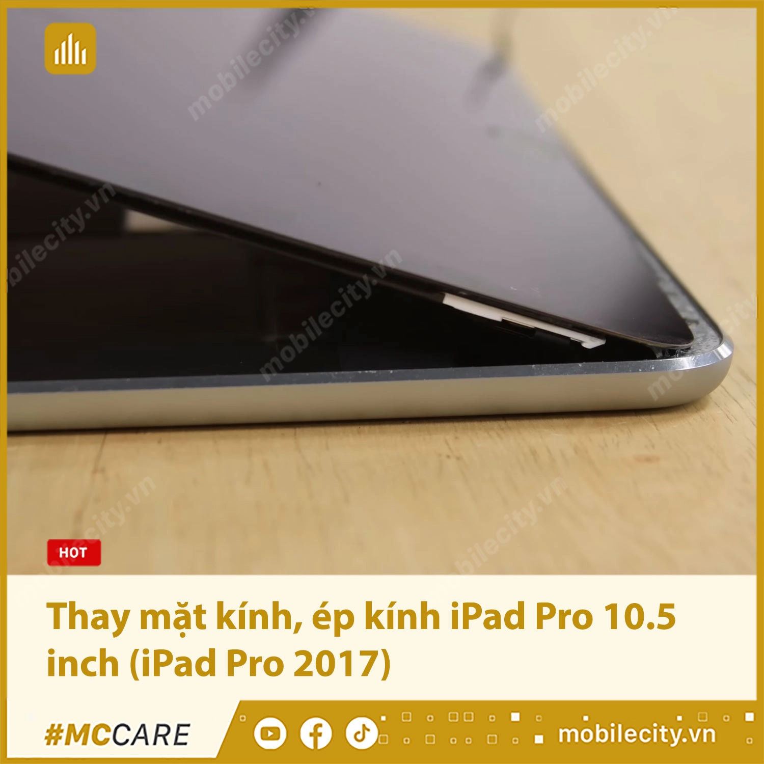 Bảng giá thay mặt kính, ép kính iPad Pro 10.5 inch Chính hãng, Giá rẻ nhất 2025