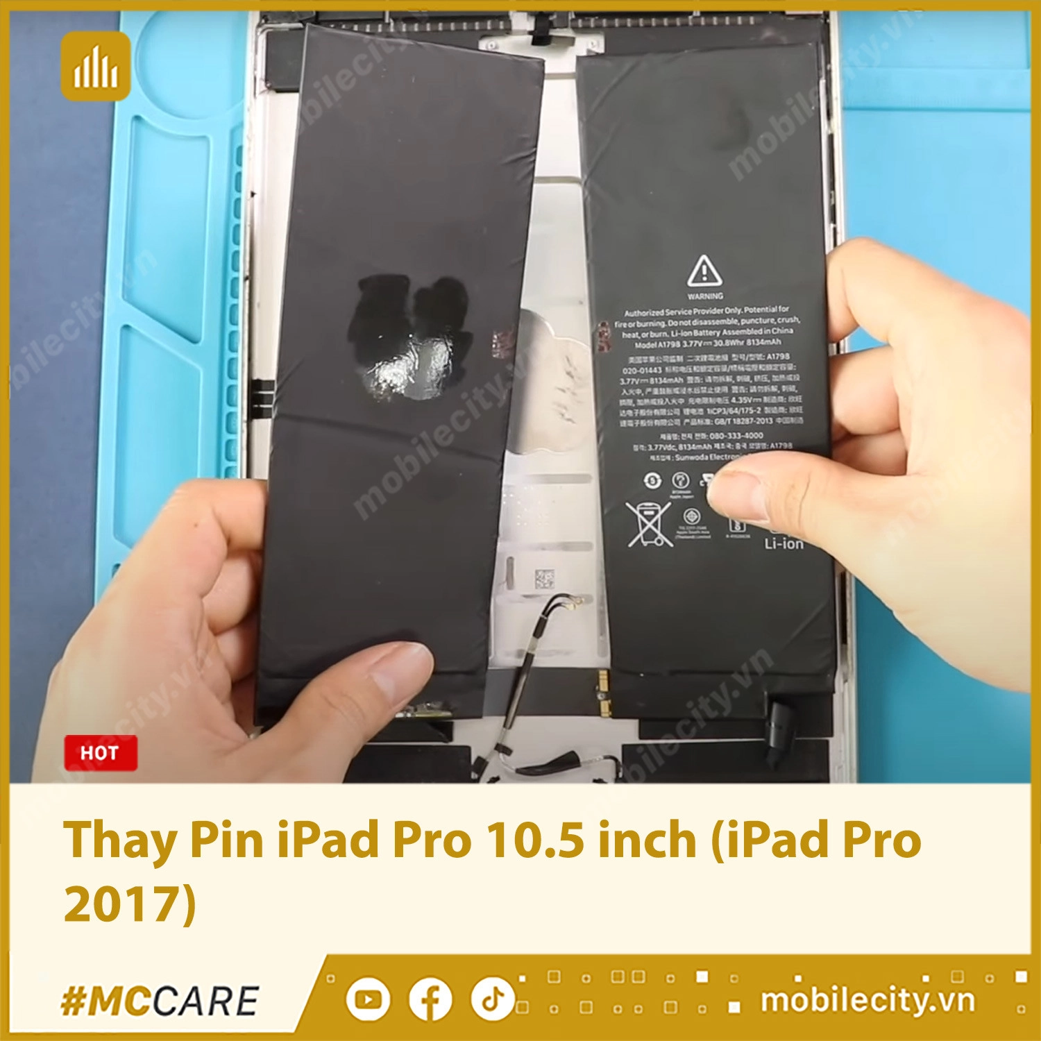 Thay Pin iPad Pro 10.5 inch (iPad Pro 2017)