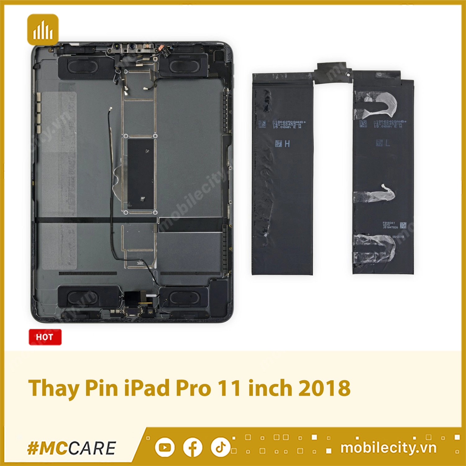 Thay Pin iPad Pro 11 inch (2018)