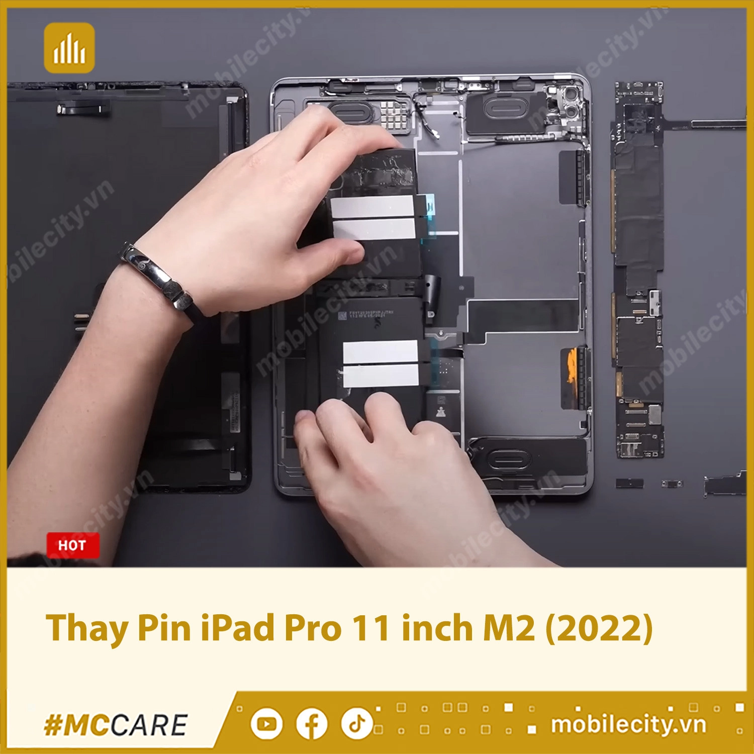 Thay Pin iPad Pro 11 inch M2 (2022)