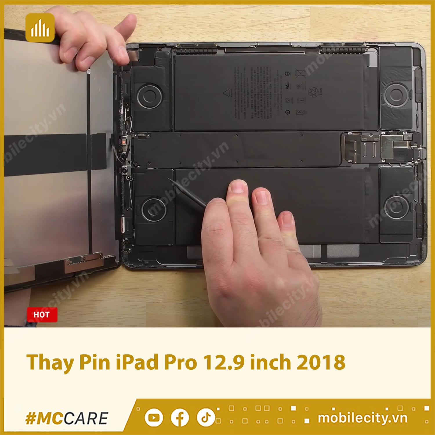 Thay Pin iPad Pro 12.9 inch 2018