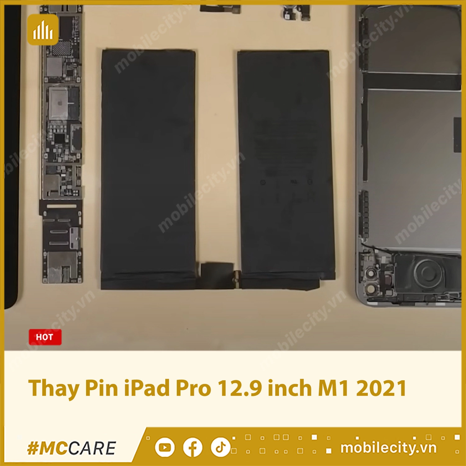 Thay Pin iPad Pro 12.9 inch M1 2021