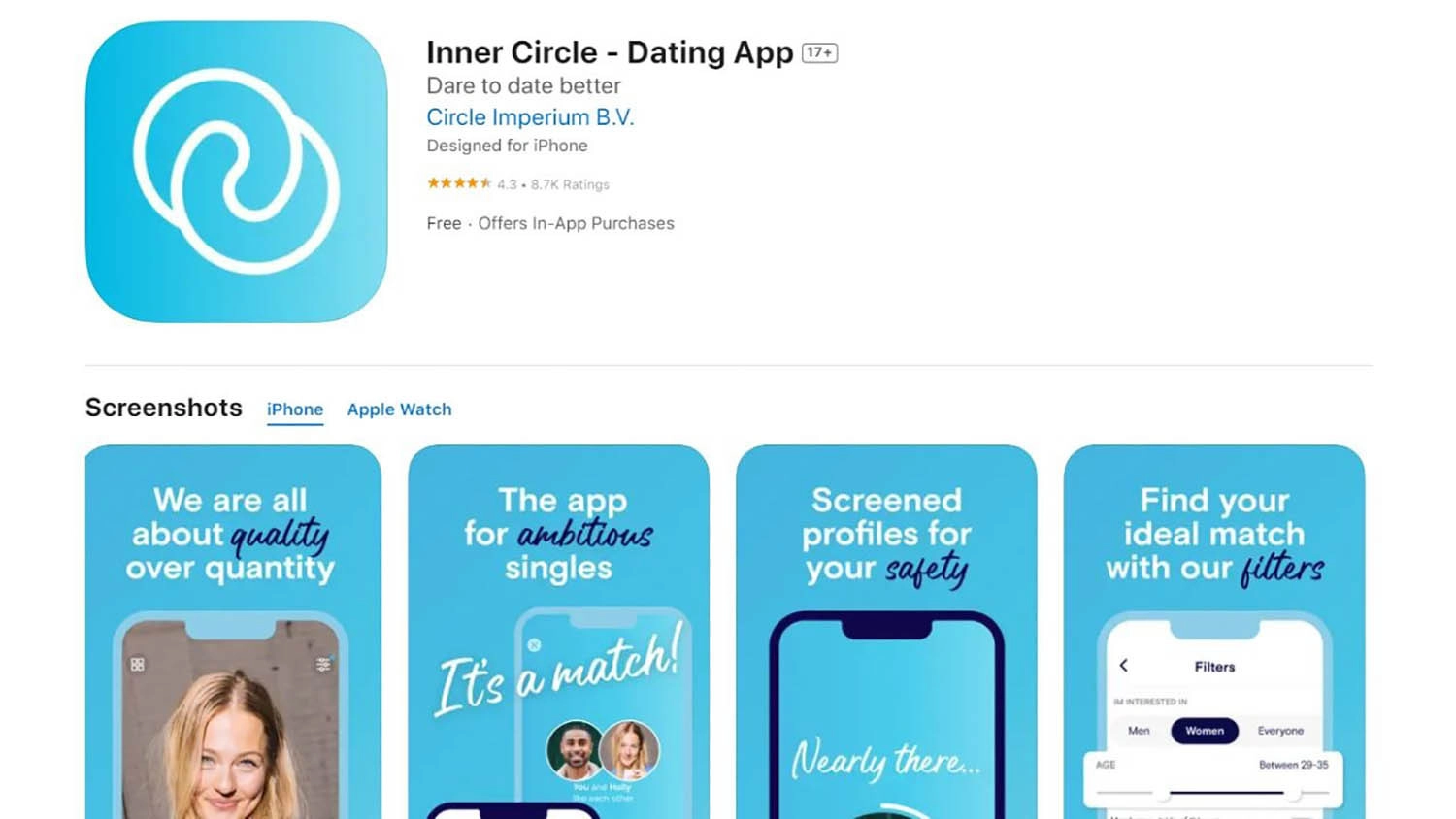 Inner Circle - Dating App