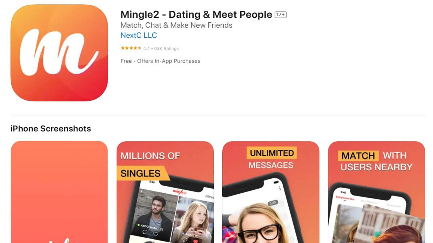 Mingle2 - Dating & Meet People