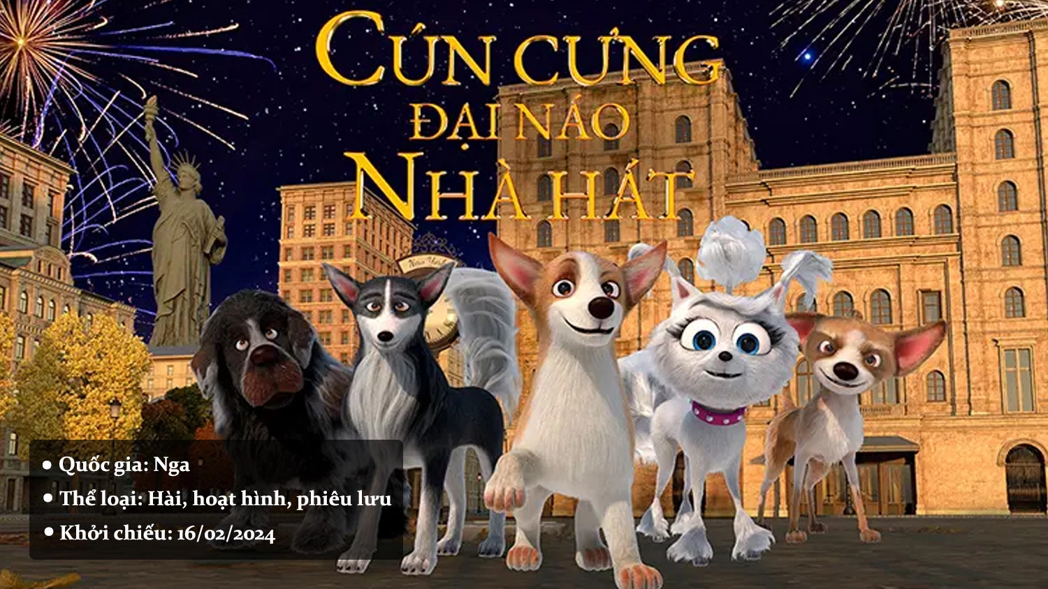 Cún Cưng Đại Náo Nhà Hát