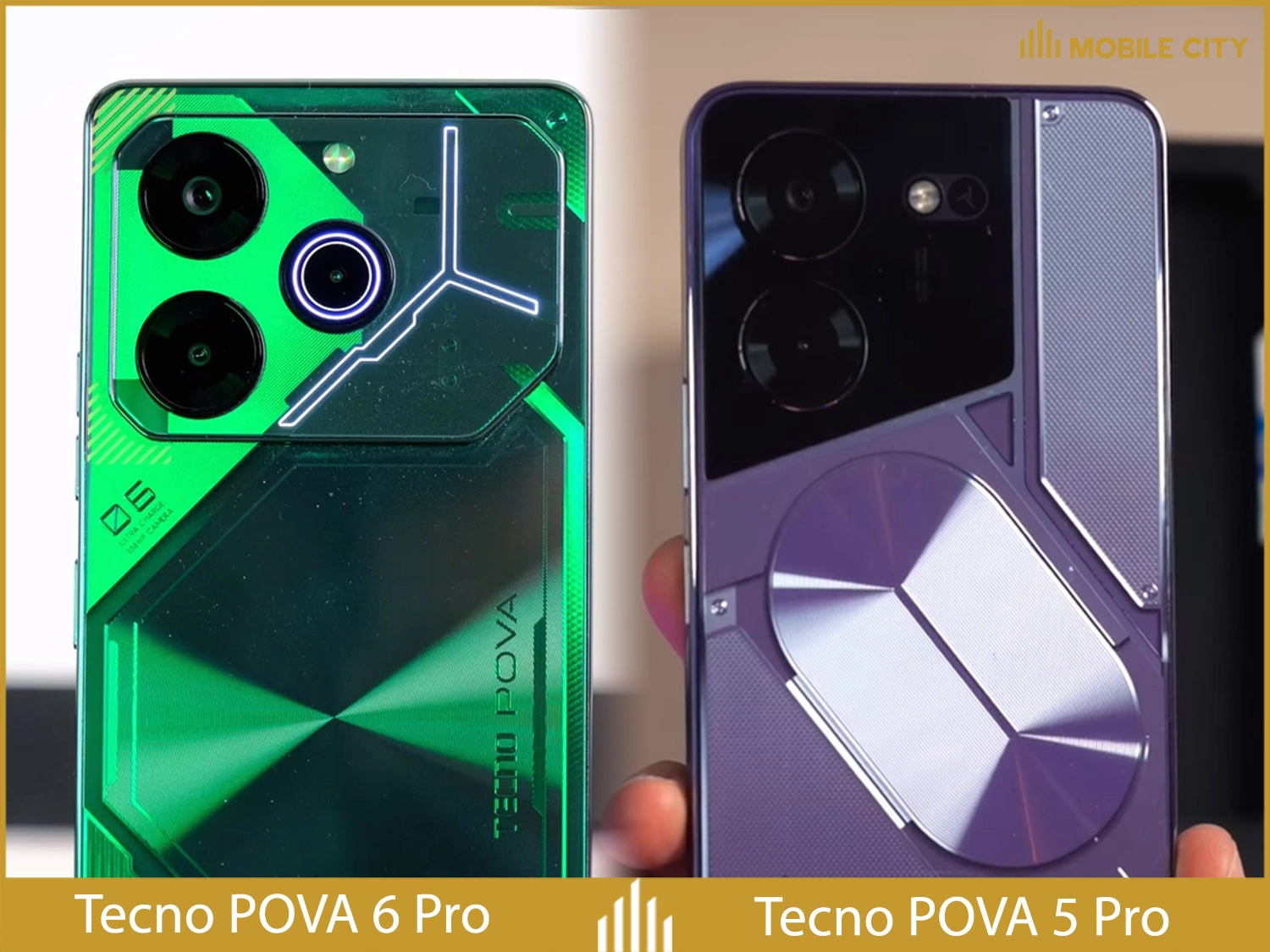 POVA 6 Pro có camera 108MP; POVA 5 Pro có camera 50MP