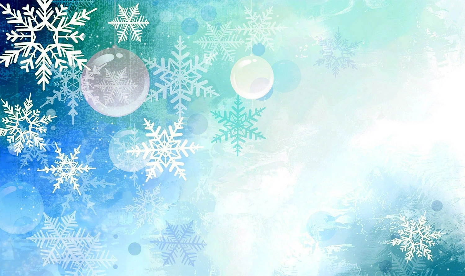 Hình nền Giáng Sinh màu xanh dương mưa tuyết