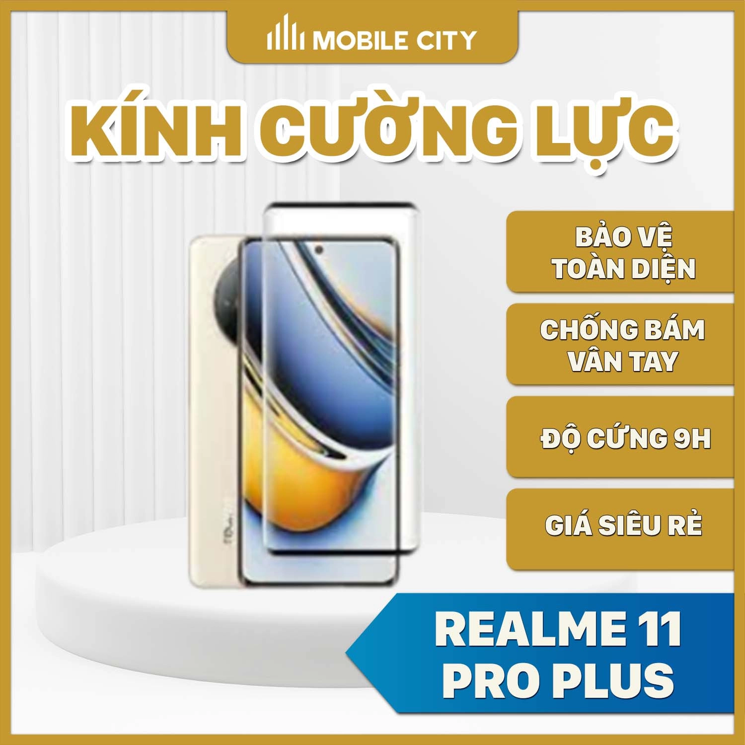 Kính cường lực Realme 11 Pro Plus