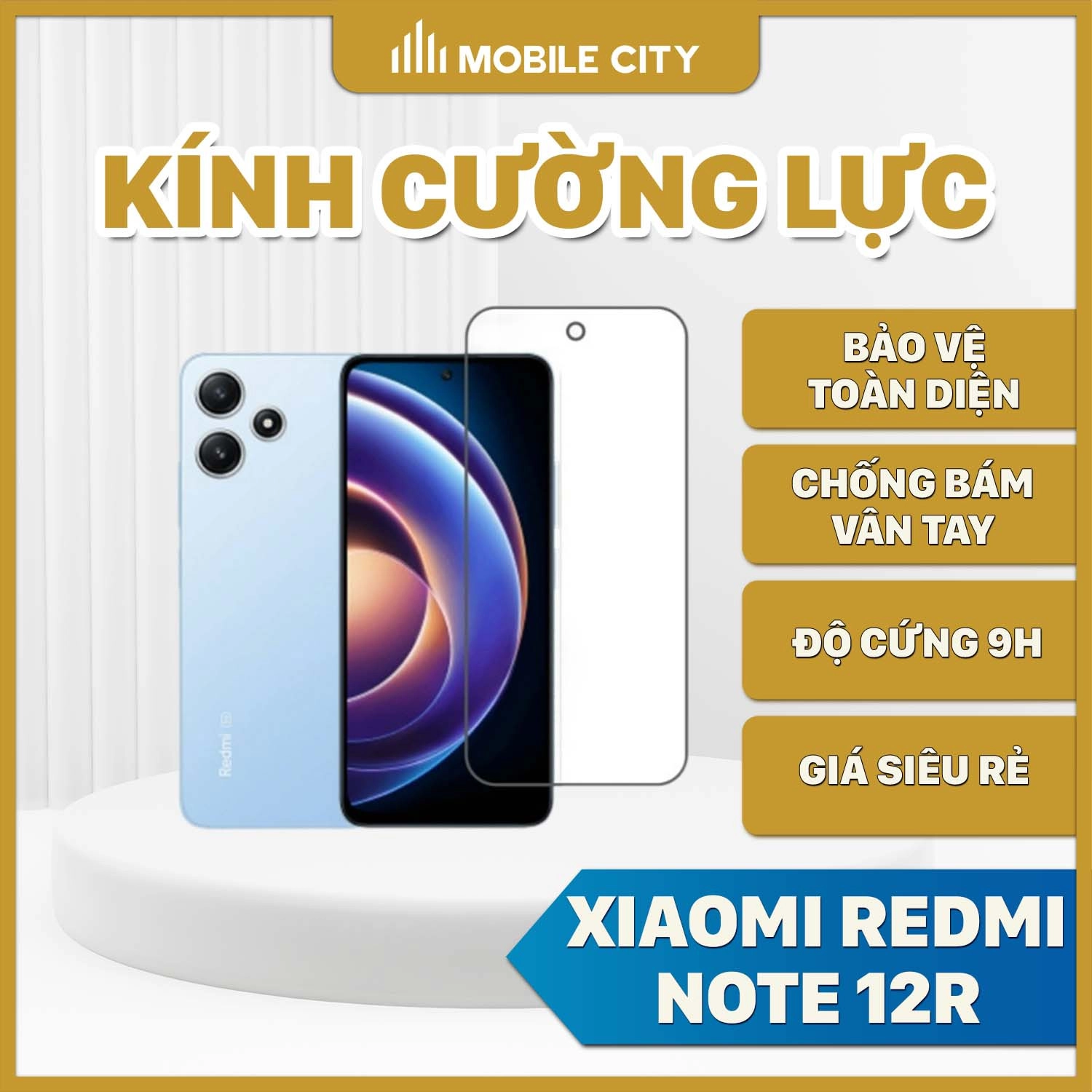 Kính cường lực Xiaomi Redmi Note 12R