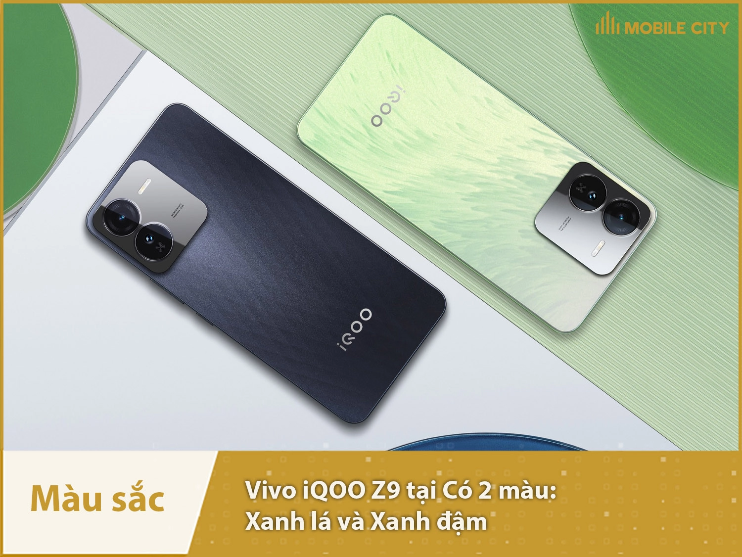 Vivo iQOO Z9 có 2 màu sắc