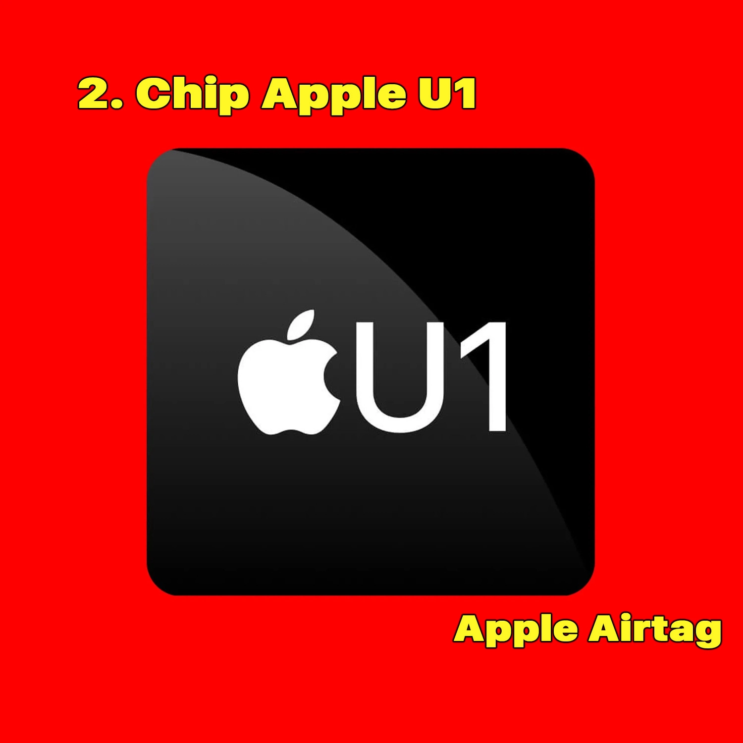 Định vị Apple Airtag, Chip Apple U1