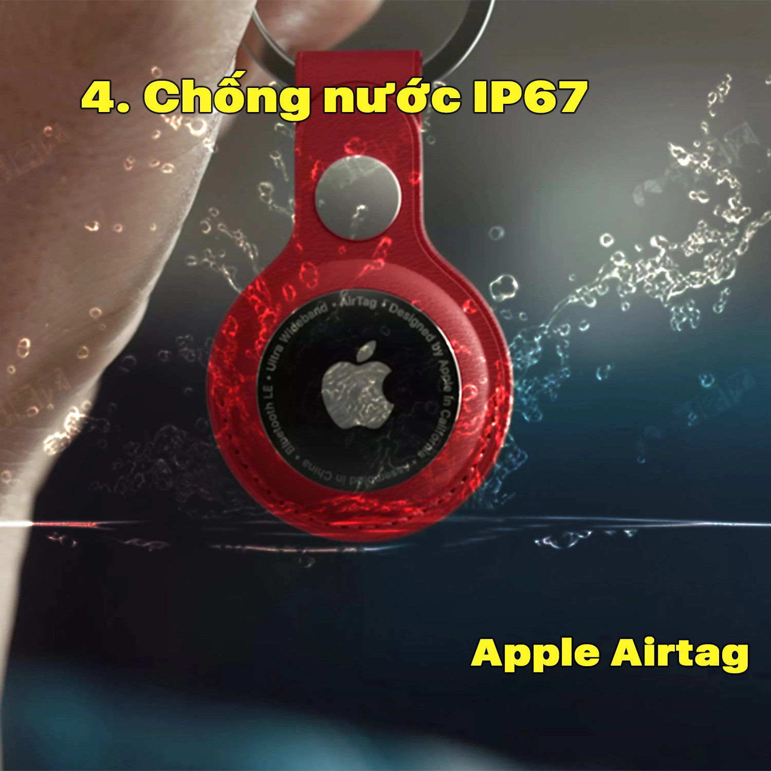 Định vị Apple Airtag Khả năng chống nước IP67