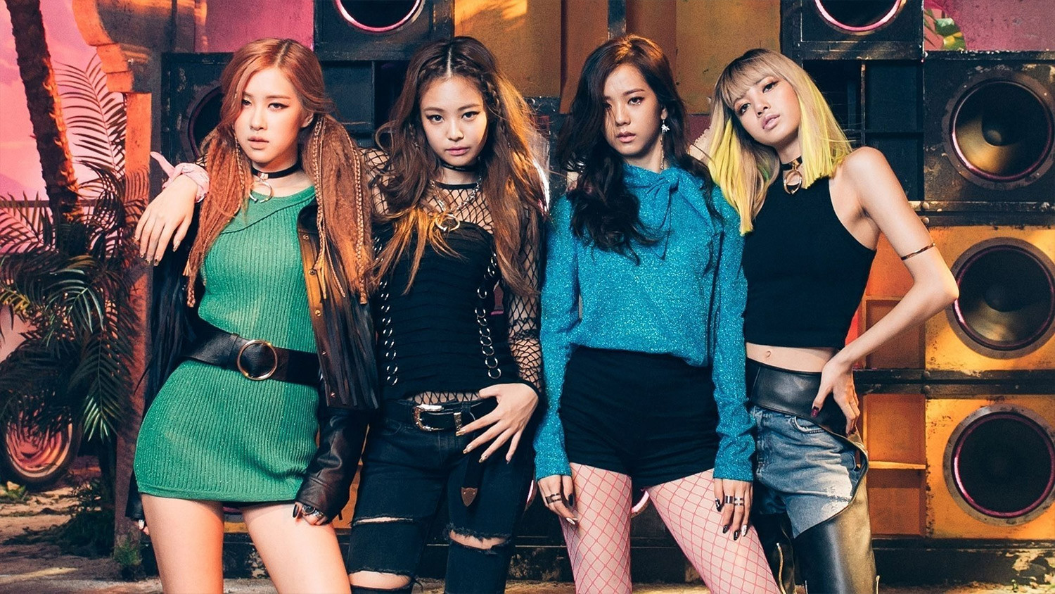 Hình nền máy tính nhóm Blackpink ngầu