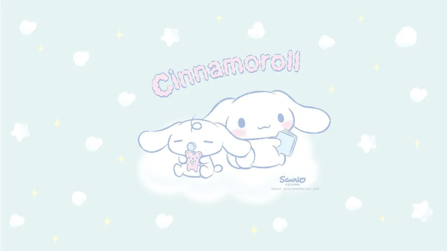 Hình nền máy tính nhân vật Cinnamoroll siêu cute