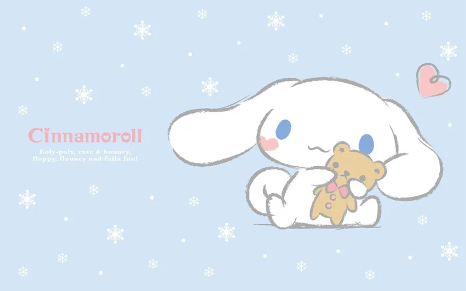 Hình nền máy tính nhân vật Cinnamoroll siêu dễ thương