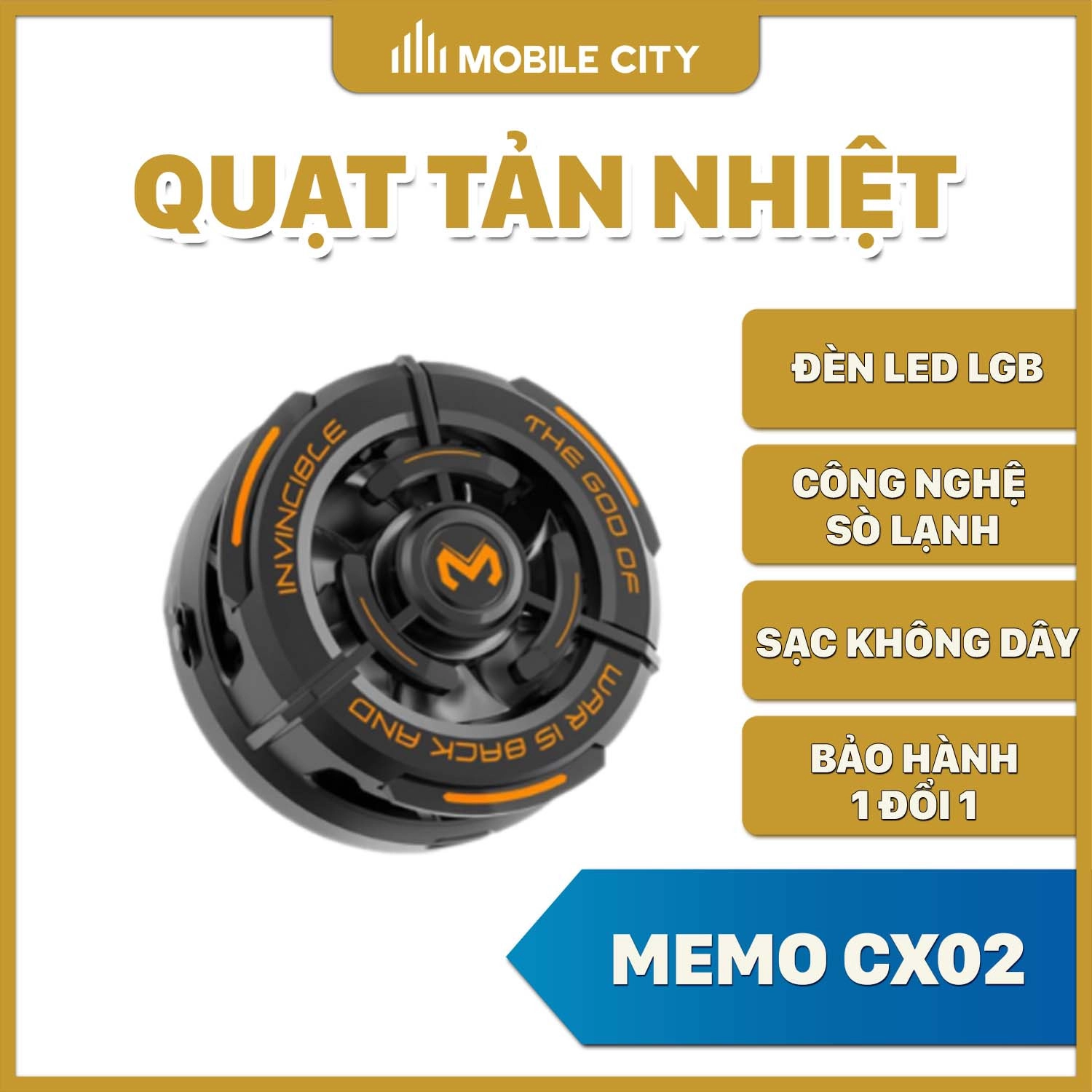 Quạt tản nhiệt MEMO CX02