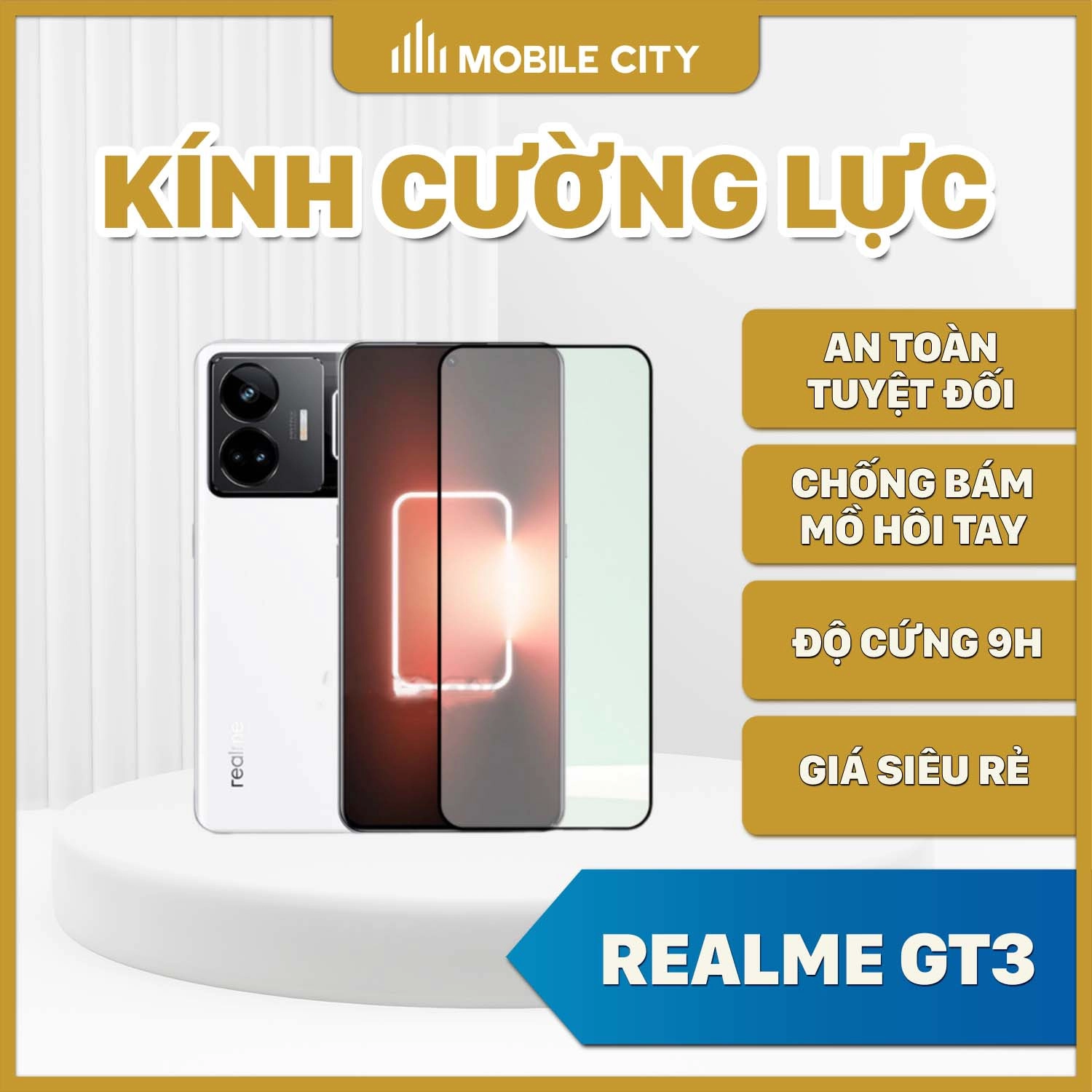 Kính cường lực Realme GT3