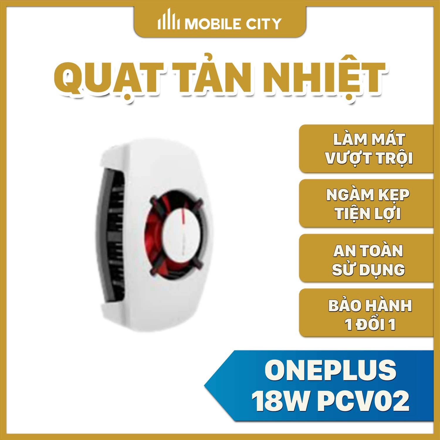 Quạt tản nhiệt điện thoại OnePlus 18W PCV02