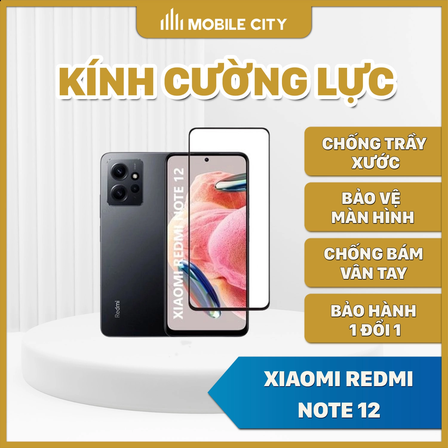 Kính cường lực Xiaomi Redmi Note 12