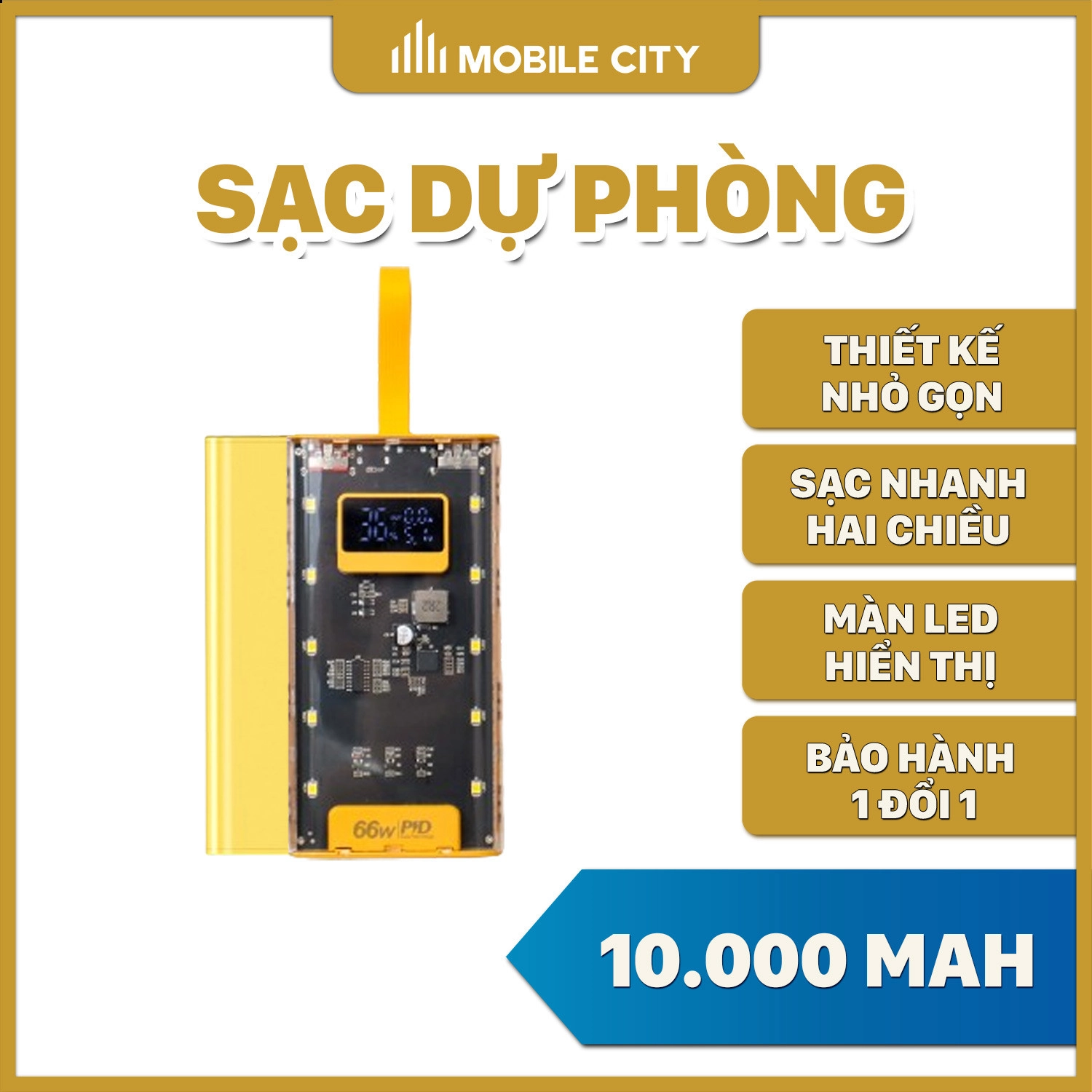 Pin sạc dự phòng 10.000 mAh