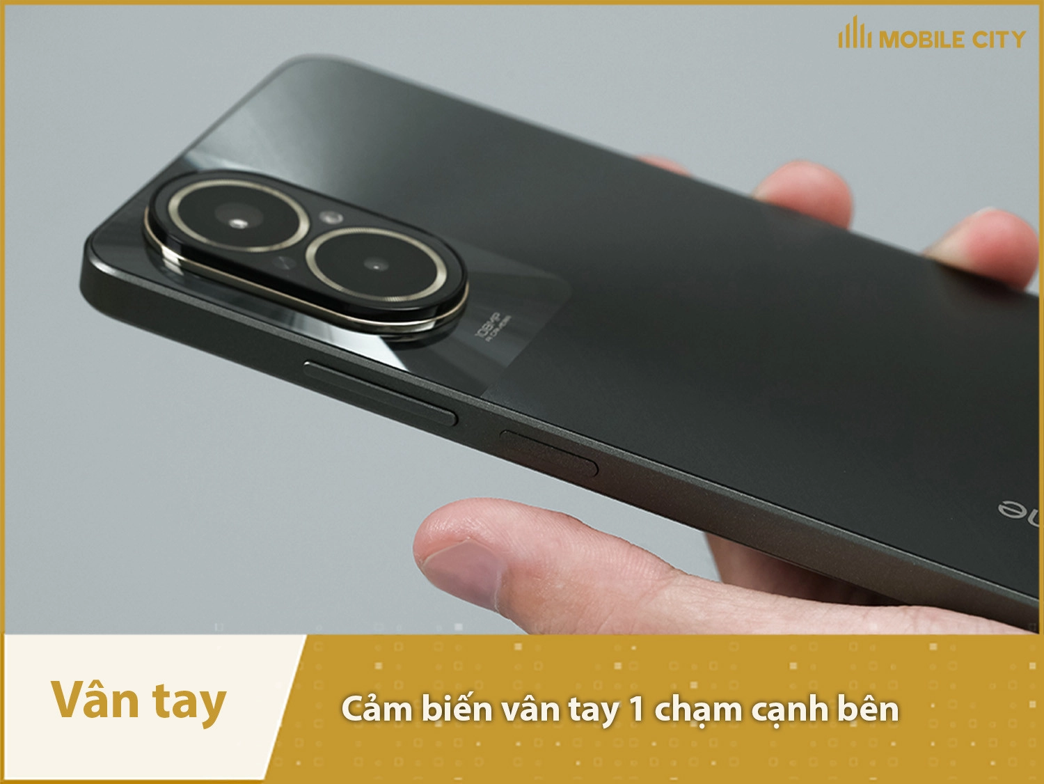 Cảm biến vân tay 1 chạm cạnh bên