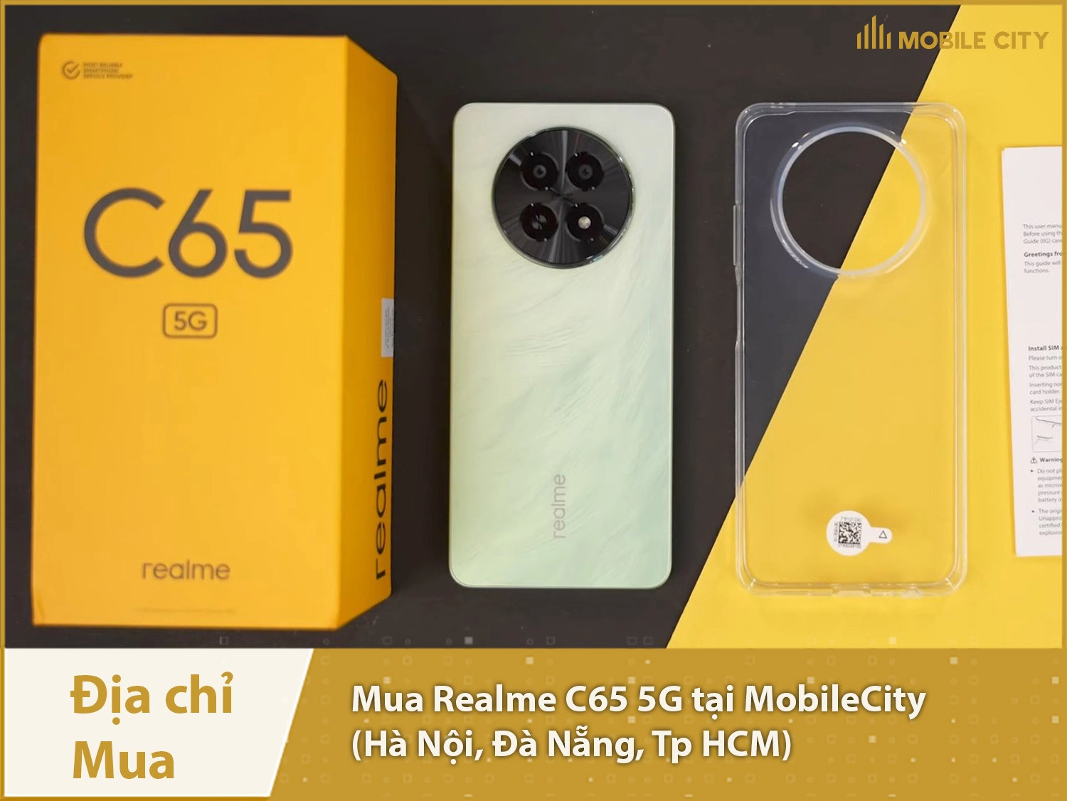 Mua Realme C65 5G tại MobileCity