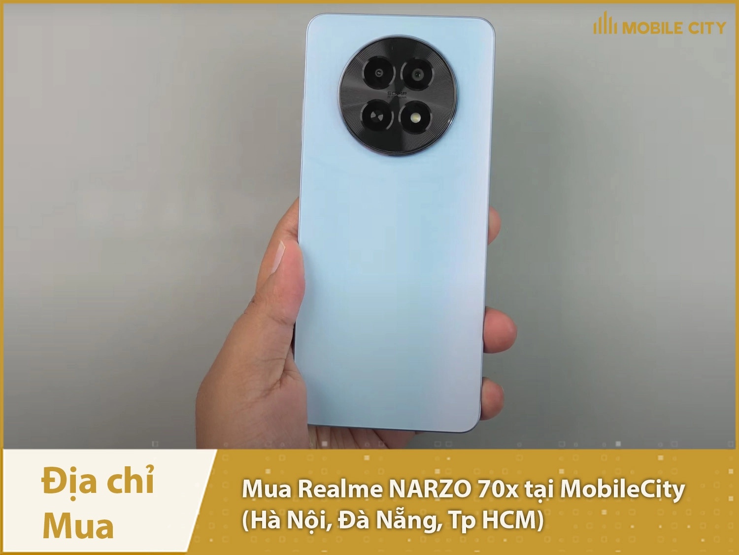 Mua Realme Narzo 70x tại MobileCity