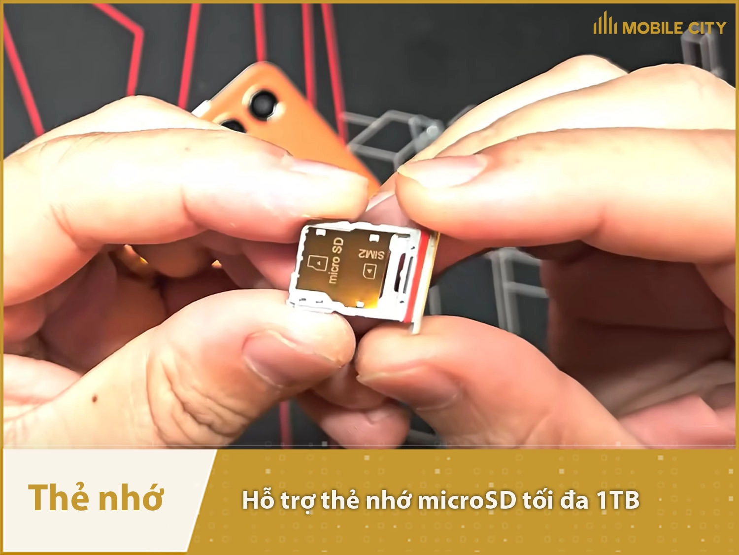 Samsung C55 hỗ trợ thẻ nhớ microSD 1TB