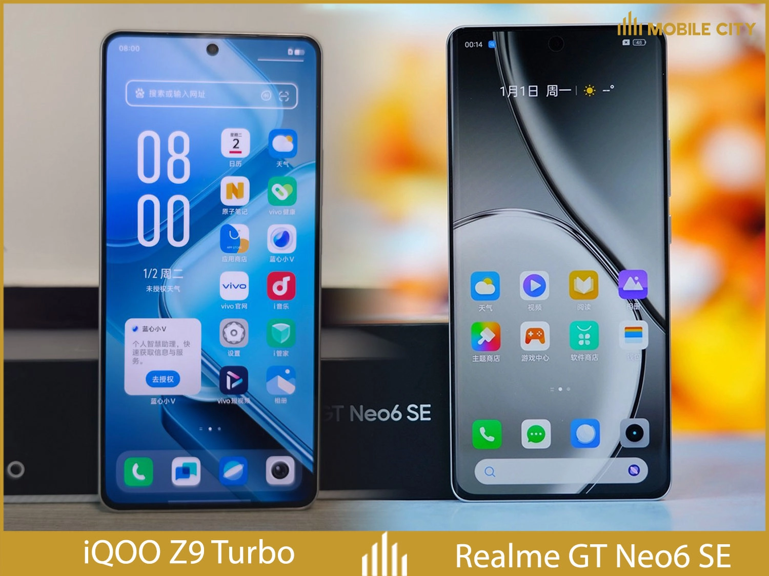 So sánh màn hình Vivo iQOO Z9 Turbo và Realme GT Neo 6 SE