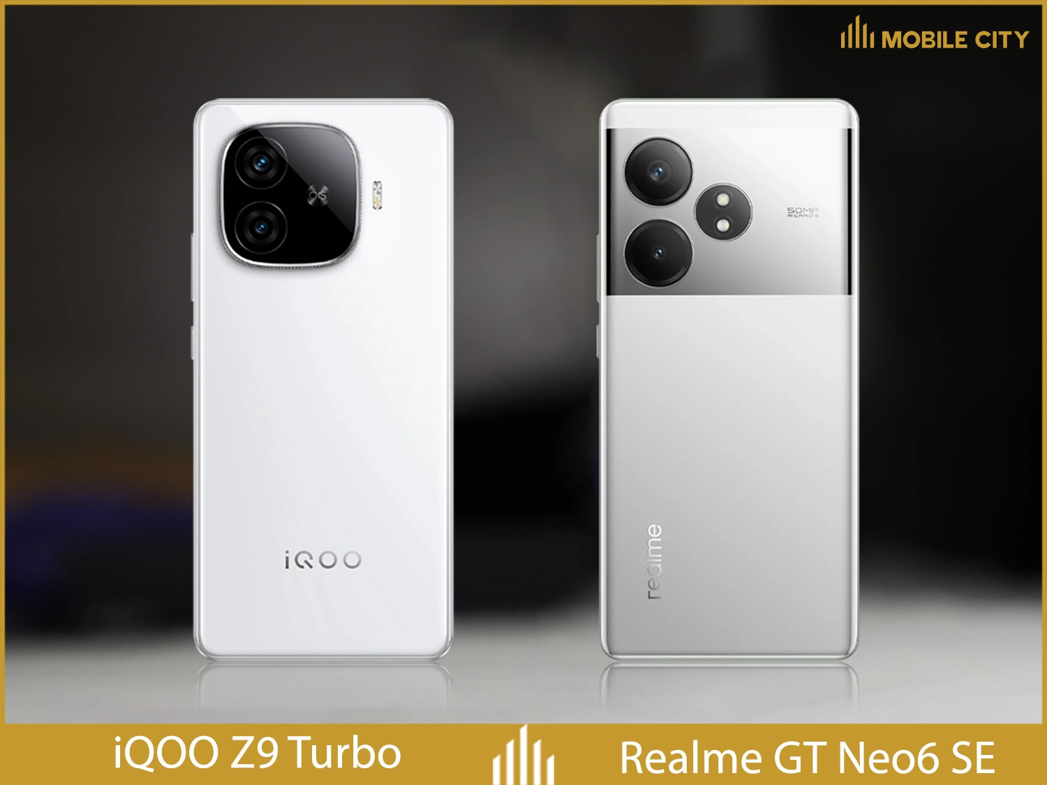 So sánh thiết kế Vivo iQOO Z9 Turbo và Realme GT Neo 6 SE