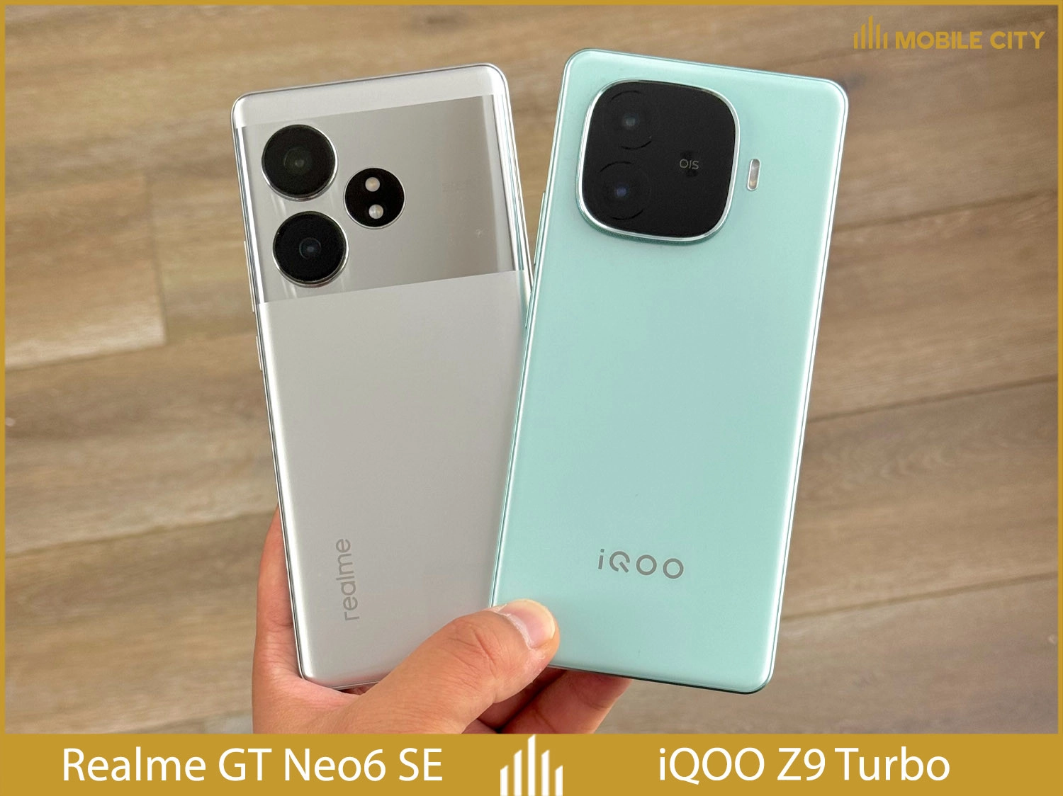 So sánh giá Vivo iQOO Z9 Turbo và Realme GT Neo 6 SE
