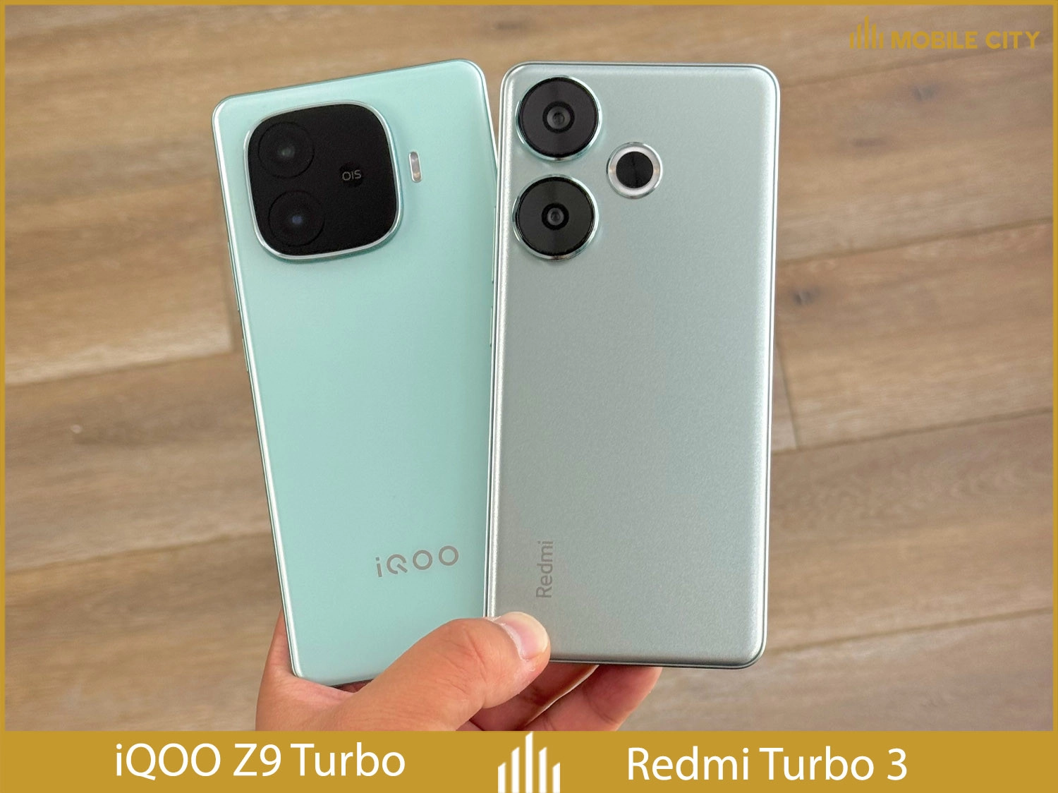 So sánh giá bán Vivo iQOO Z9 Turbo và Redmi Turbo 3