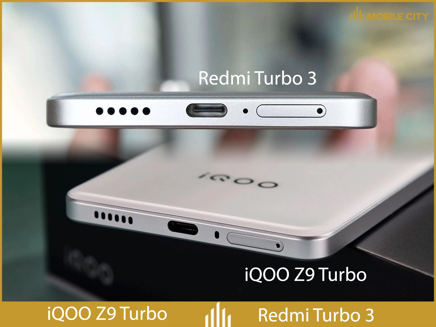 So sánh pin và sạc Vivo iQOO Z9 Turbo và Redmi Turbo 3