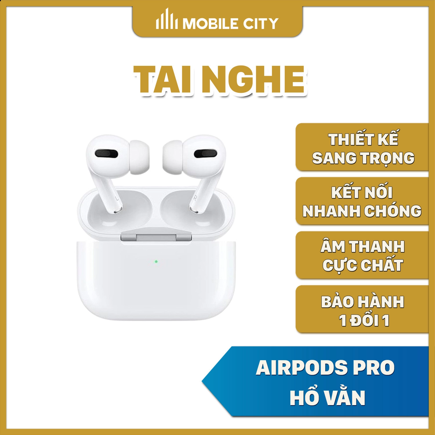 Tai nghe AirPods Pro Hổ Vằn 1562F, 1562A, 1562AE bảo hành 1 đổi 1