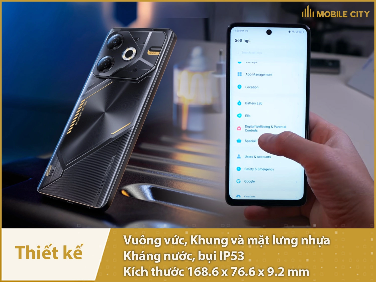 Thiết kế vuông vức