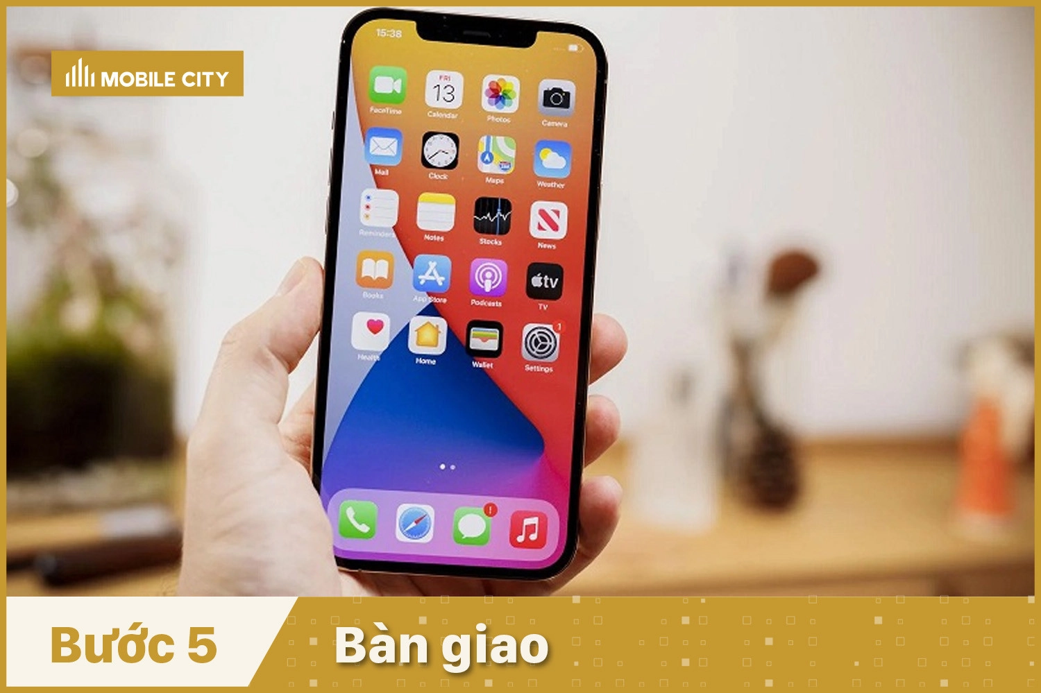 Thay màn hình JK iPhone 12 Pro Max, Bàn giao