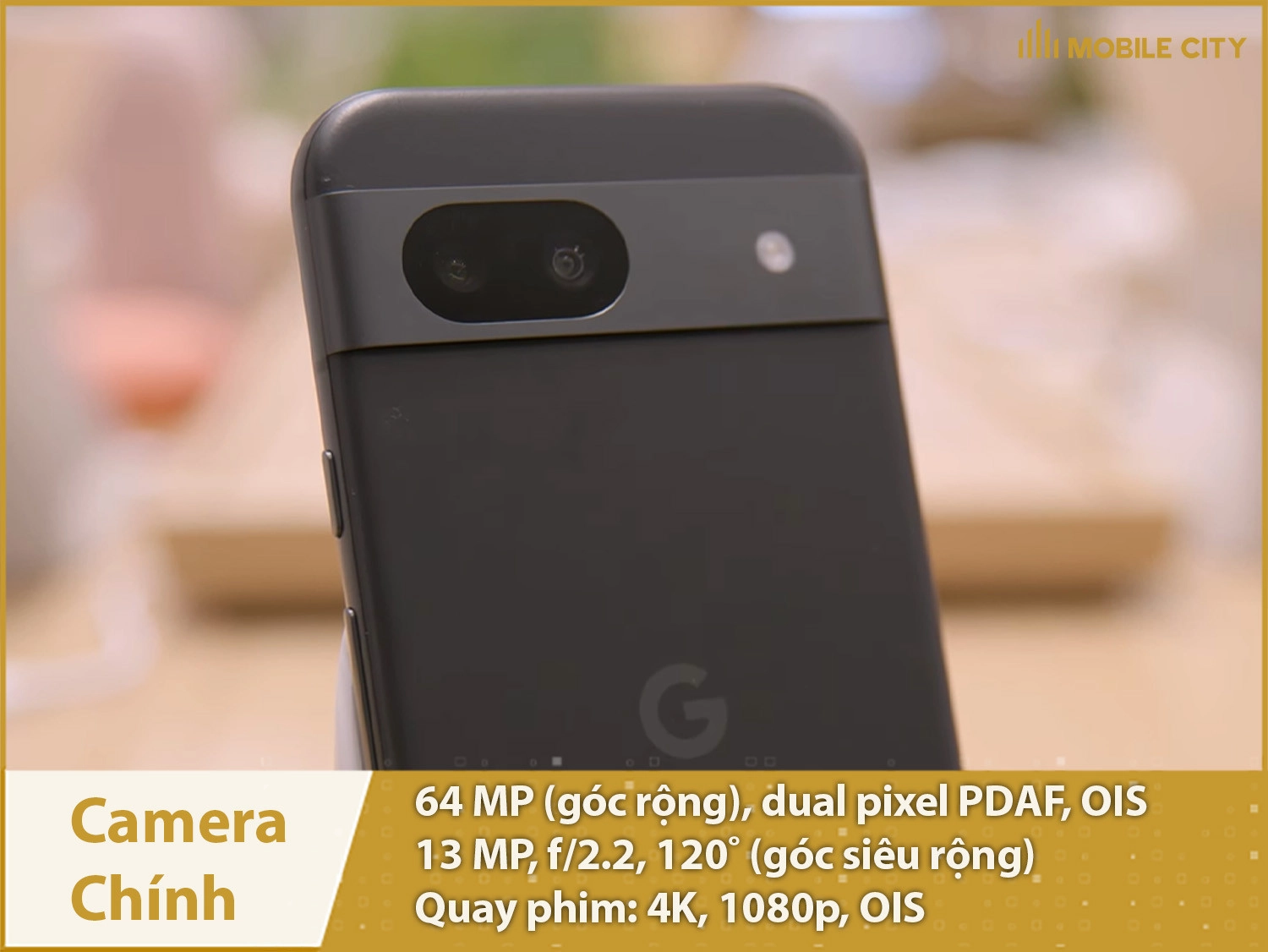 Camera chính 64MP, quay phim 4K