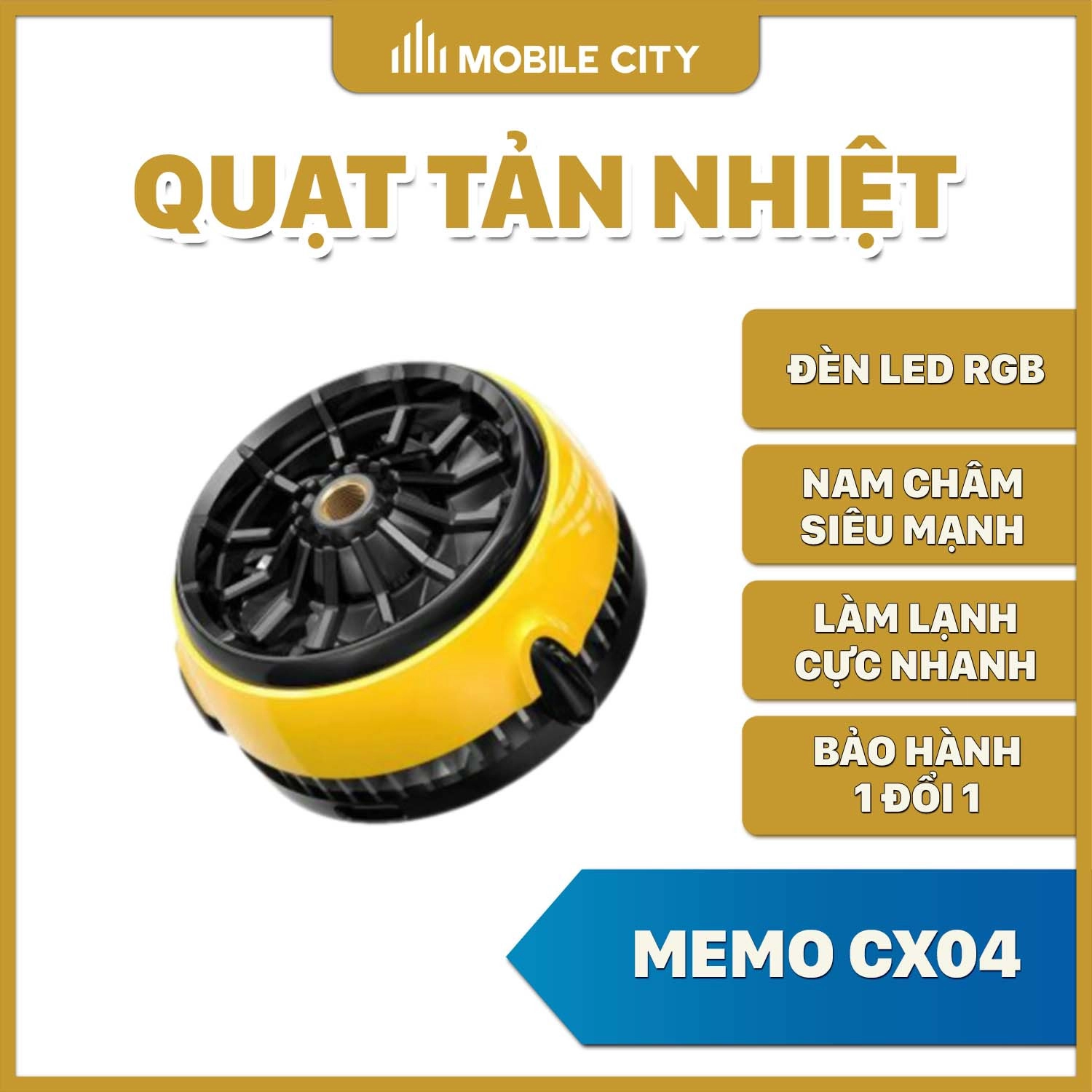 Quạt tản nhiệt điện thoại MEMO CX04