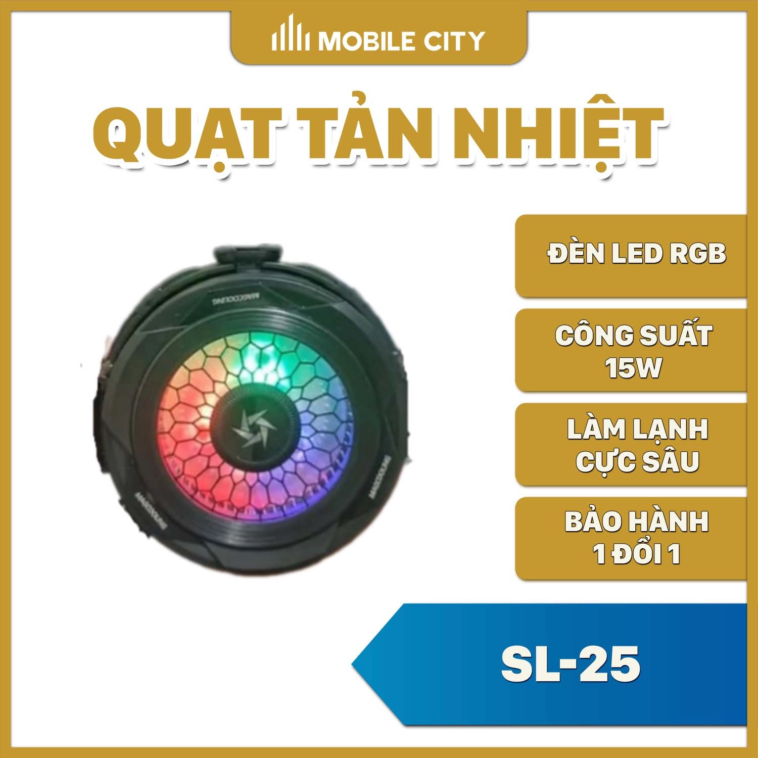 Quạt tản nhiệt điện thoại sò lạnh SL-25