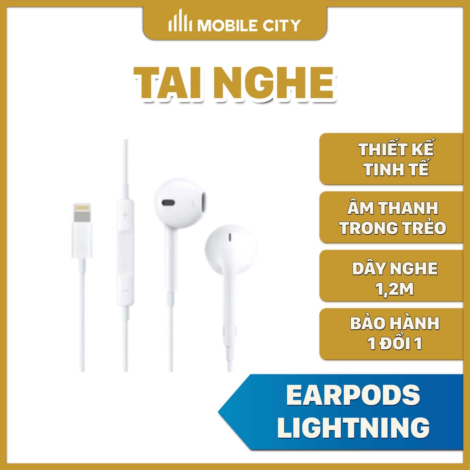 Tai nghe Earpods Lightning