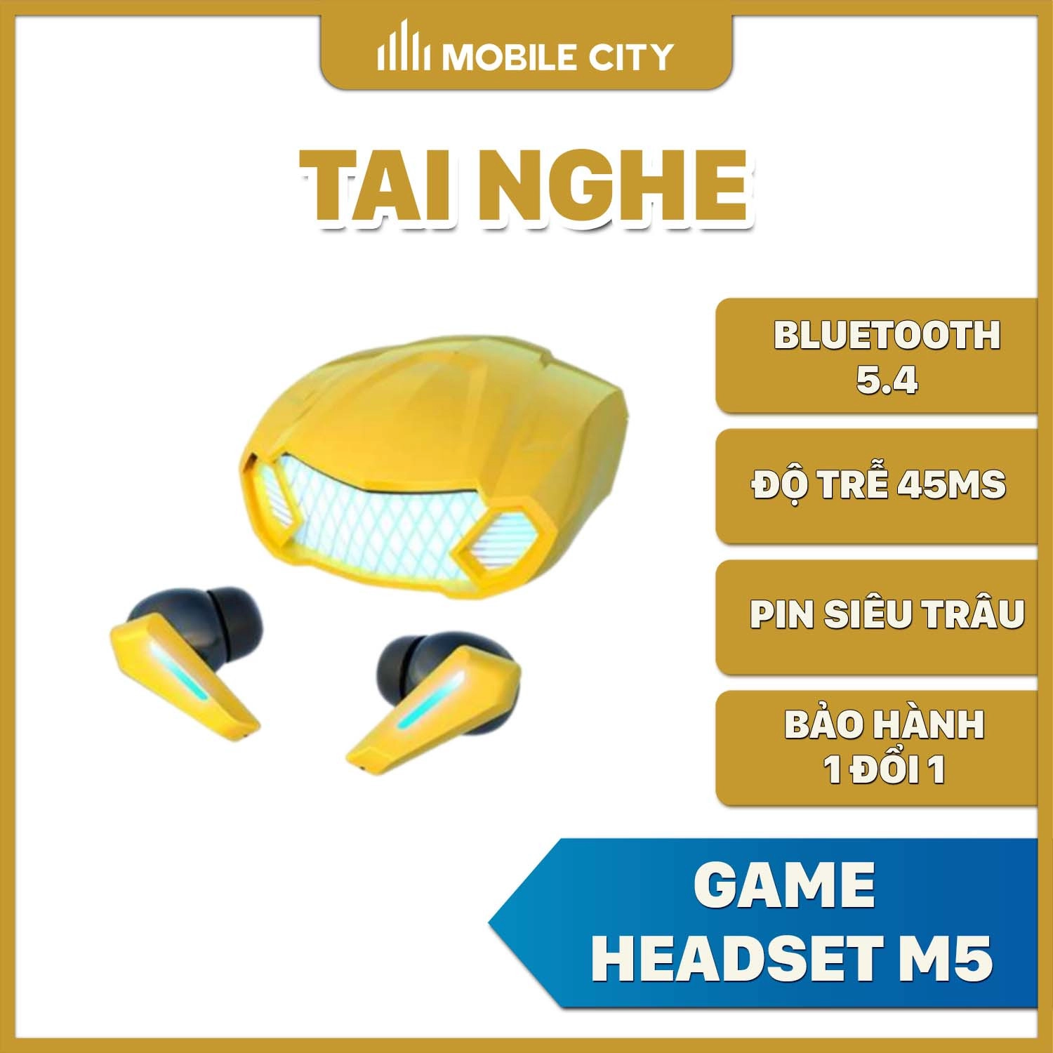 Tai Nghe Game Headset M5