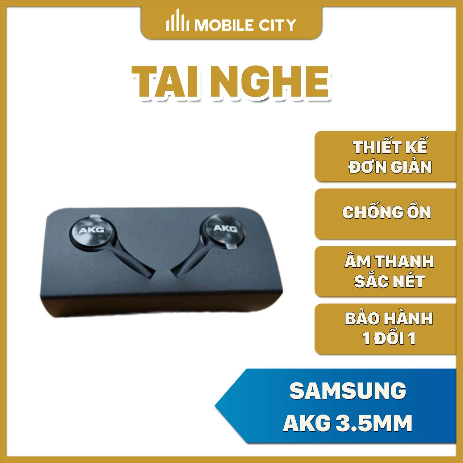 Tai nghe Samsung AKG 3.5mm