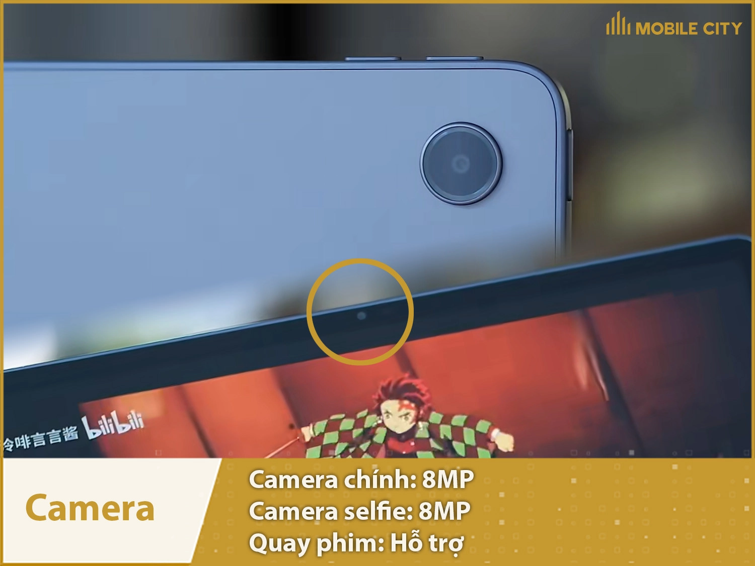 Camera 8MP; Selfie 8MP